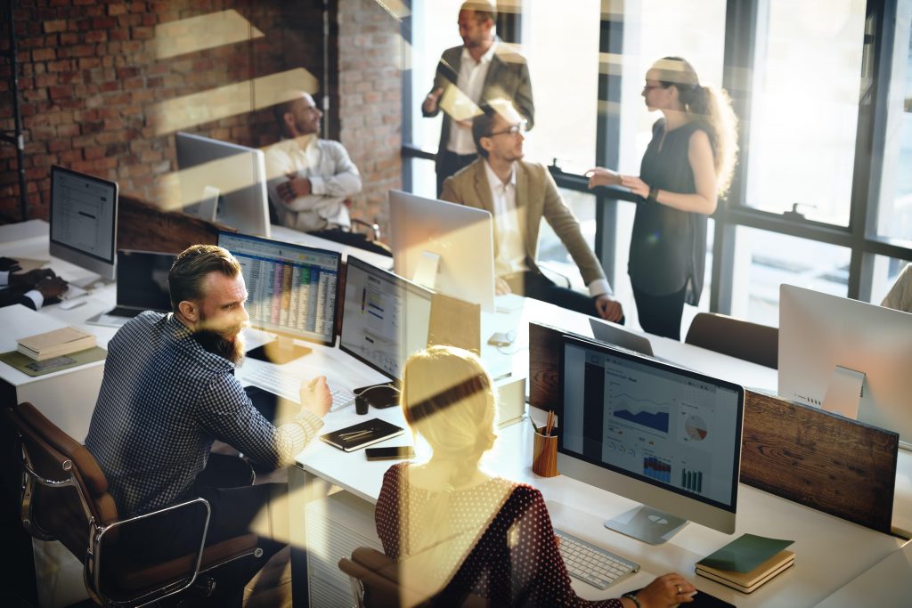 shared coworking space
